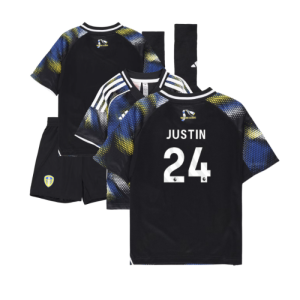 2025-2026 Leeds United Third Mini Kit (Justin 24)