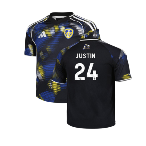 2025-2026 Leeds United Third Shirt (Kids) (Justin 24)