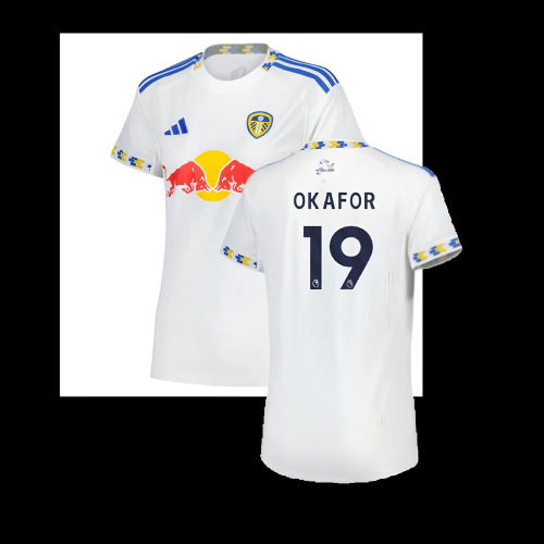 2025-2026 Leeds United Home Shirt (Womens) (Okafor 19)
