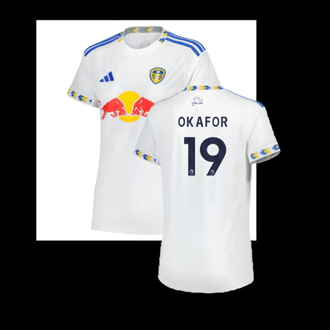 2025-2026 Leeds United Home Shirt (Womens) (Okafor 19)