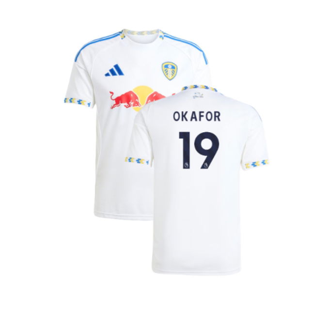 2025-2026 Leeds United Home Shirt (Okafor 19)