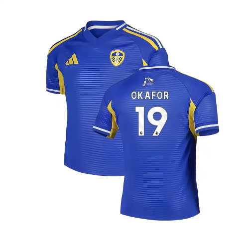 2025-2026 Leeds Away Shirt (Kids) (Okafor 19)