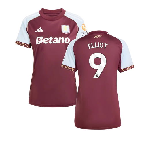 2025-2026 Aston Villa Home Shirt (Womens) (Elliot 9)