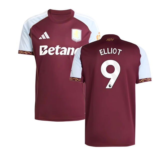 2025-2026 Aston Villa Home Shirt (Elliot 9)