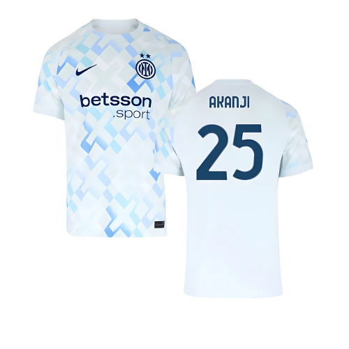 2025-2026 Inter Milan Away Shirt (Akanji 25)  2025-2026 Inter Milan Away Shirt (Akanji 25)