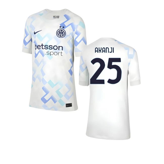 2025-2026 Inter Milan Away Shirt (Kids) (Akanji 25)