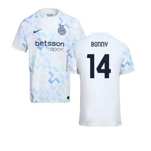 2025-2026 Inter Milan Authentic Away Shirt (Bonny 14)