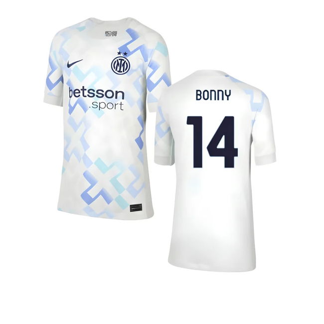 2025-2026 Inter Milan Away Shirt (Kids) (Bonny 14)