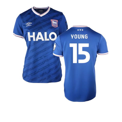 2025-2026 Ipswich Town Home Shirt (Womens) (Young 15)