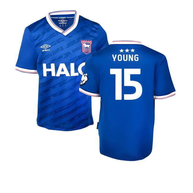 2025-2026 Ipswich Town Home Shirt - Kids (Young 15)