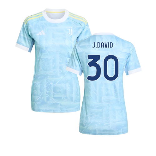 2025-2026 Juventus Away Shirt (Womens) (J.David 30)