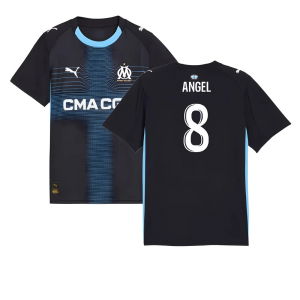 2025-2026 Marseille Away Shirt (Kids) (Angel 8)