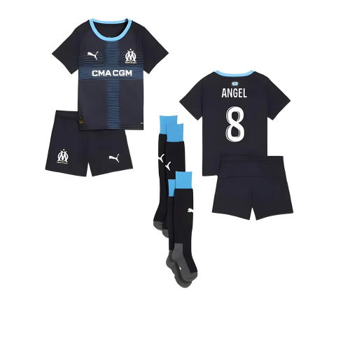 2025-2026 Marseille Away Mini Kit (Angel 8)