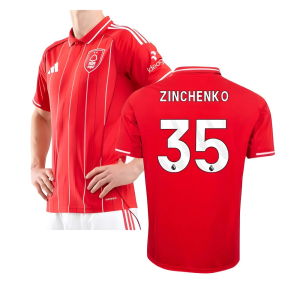 2025-2026 Nottingham Forest Home Shirt (Zinchenko 35)