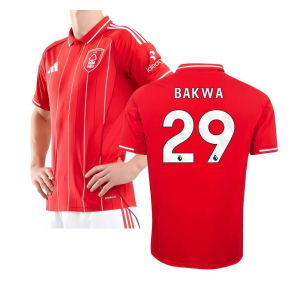 2025-2026 Nottingham Forest Home Shirt (Bakwa 29)