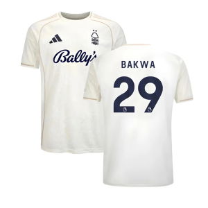 2025-2026 Nottingham Forest Away Shirt (Bakwa 29)