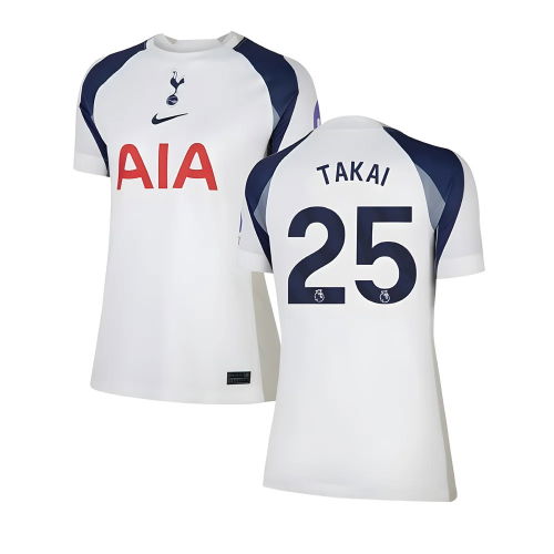 2025-2026 Tottenham Home Shirt (Womens) (Takai 25)