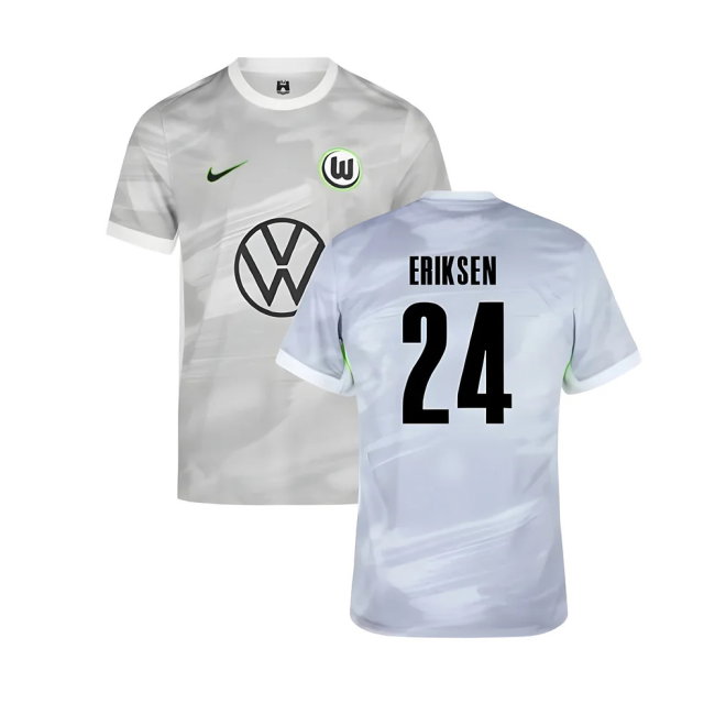 2025-2026 Wolfsburg Away Shirt (Eriksen 24)