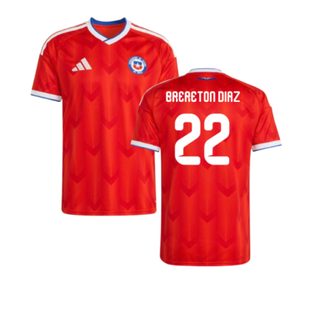 2026-2027 Chile Home Shirt (Brereton Diaz 22)