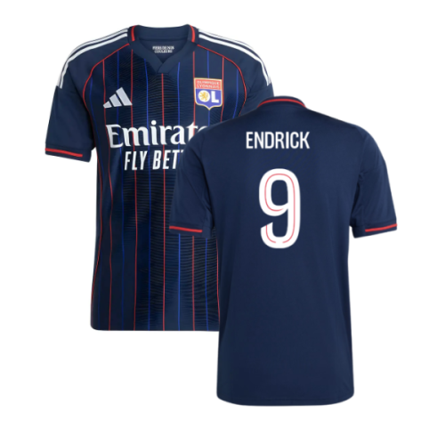 2025-2026 Olympique Lyon Away Shirt (Endrick 9)