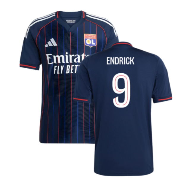 2025-2026 Olympique Lyon Away Shirt (Endrick 9)