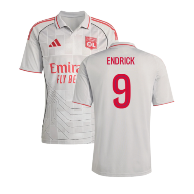 2025-2026 Olympique Lyon Third Shirt (Endrick 9)