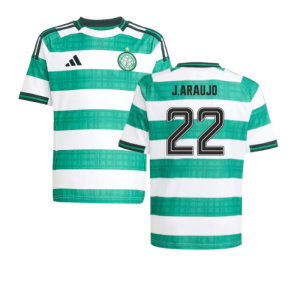 2025-2026 Celtic Home Shirt - Kids (J.Araujo 22)