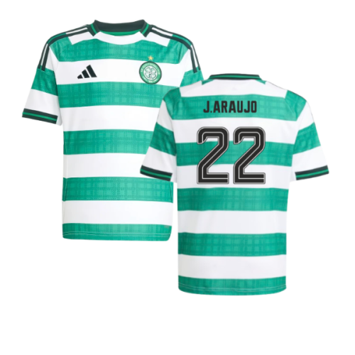 2025-2026 Celtic Home Shirt - Kids (J.Araujo 22)