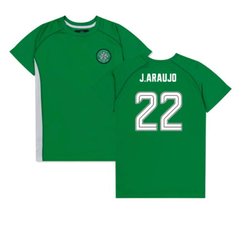 Celtic Poly T-shirt (Green/White) - Kids (J.Araujo 22)