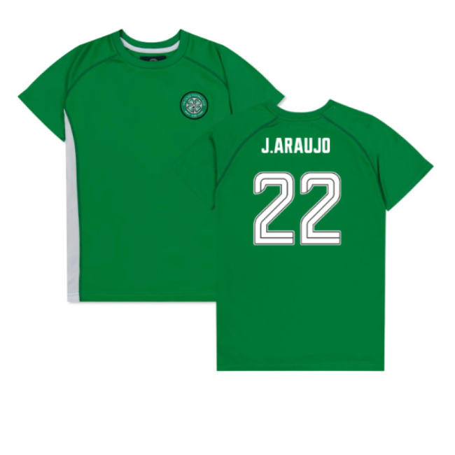 Celtic Poly T-shirt (Green/White) - Kids (J.Araujo 22)