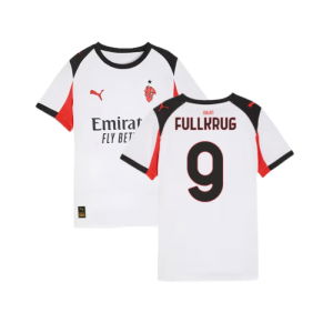 2025-2026 AC Milan Away Shirt (Kids) (Fullkrug 9)