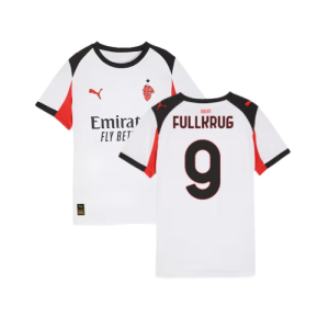 2025-2026 AC Milan Away Shirt (Kids) (Fullkrug 9)