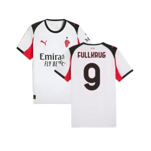 2025-2026 AC Milan Away Shirt (Fullkrug 9)