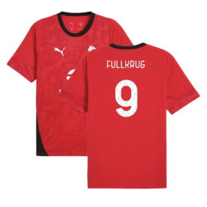 2025-2026 AC Milan Training Jersey (Red) (Fullkrug 9)