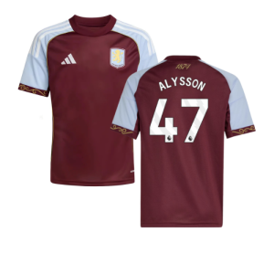 2025-2026 Aston Villa Home Shirt (Kids) (Alysson 47)