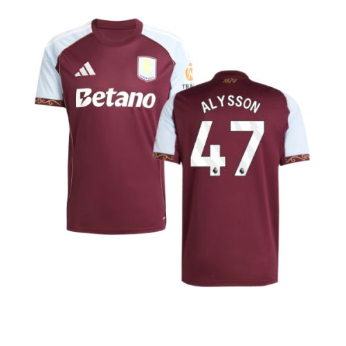 2025-2026 Aston Villa Home Shirt (Alysson 47) 2025-2026 Aston Villa Home Shirt (Alysson 47)