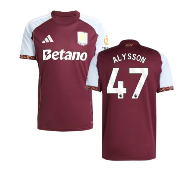 2025-2026 Aston Villa Home Shirt (Alysson 47)