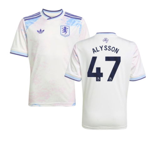 2025-2026 Aston Villa Third Shirt - Kids (Alysson 47) 2025-2026 Aston Villa Third Shirt - Kids (Alysson 47)