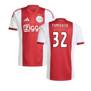 2025-2026 Ajax Home Shirt (Tomiyasu 32)