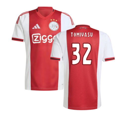2025-2026 Ajax Home Shirt (Tomiyasu 32) 2025-2026 Ajax Home Shirt (Tomiyasu 32)