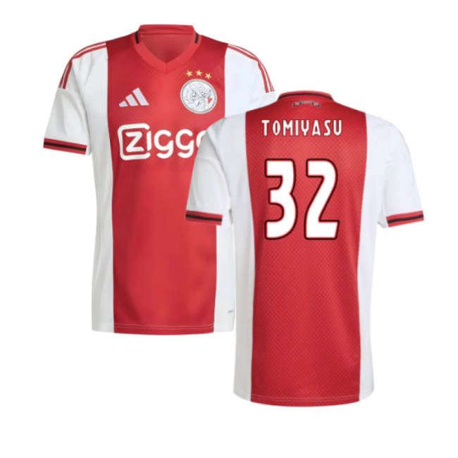 2025-2026 Ajax Home Shirt (Tomiyasu 32)