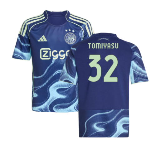 2025-2026 Ajax Away Shirt (Kids) (Tomiyasu 32)
