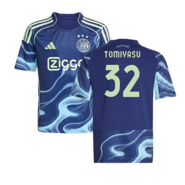 2025-2026 Ajax Away Shirt (Kids) (Tomiyasu 32)
