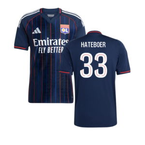 2025-2026 Olympique Lyon Away Shirt (Hateboer 33)