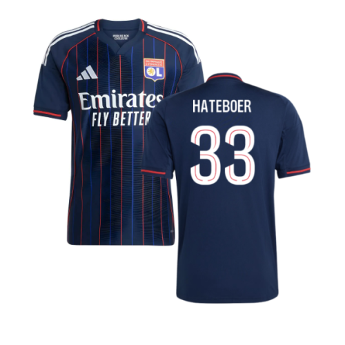 2025-2026 Olympique Lyon Away Shirt (Hateboer 33)