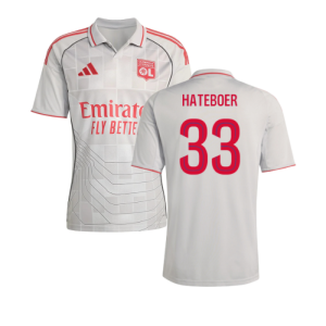 2025-2026 Olympique Lyon Third Shirt (Hateboer 33)