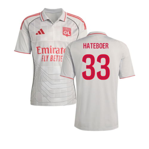 2025-2026 Olympique Lyon Third Shirt (Hateboer 33)