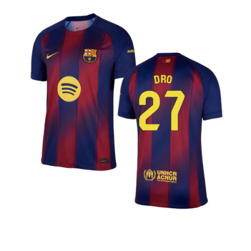 2025-2026 Barcelona Home Shirt (Dro 27)