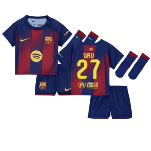 2025-2026 Barcelona Home Baby Kit (Dro 27)