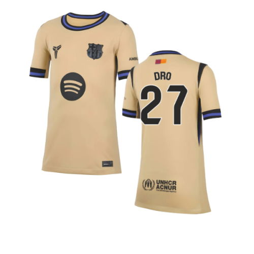 2025-2026 Barcelona Away Shirt (Kids) (Dro 27)
